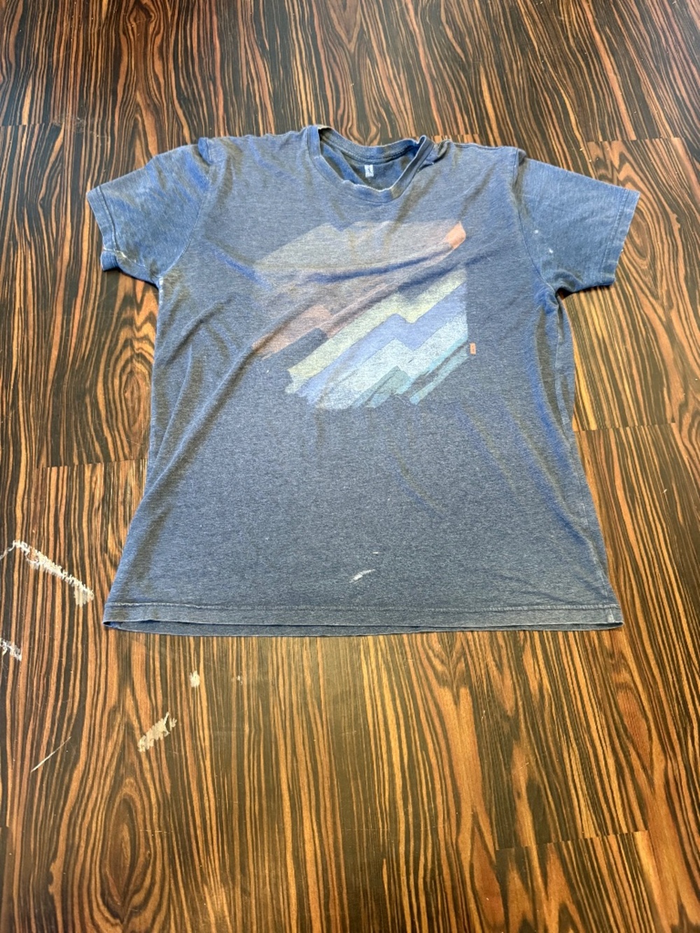 Gray graphic Tee